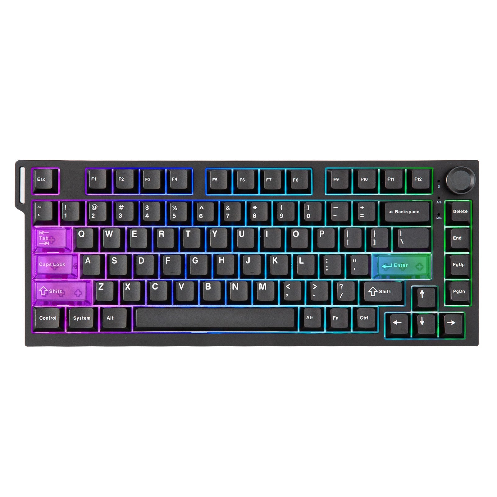 YUNZII RT75 PRO Dual-8K Rapid Trigger Wireless Gaming Magnetic Keyboard
