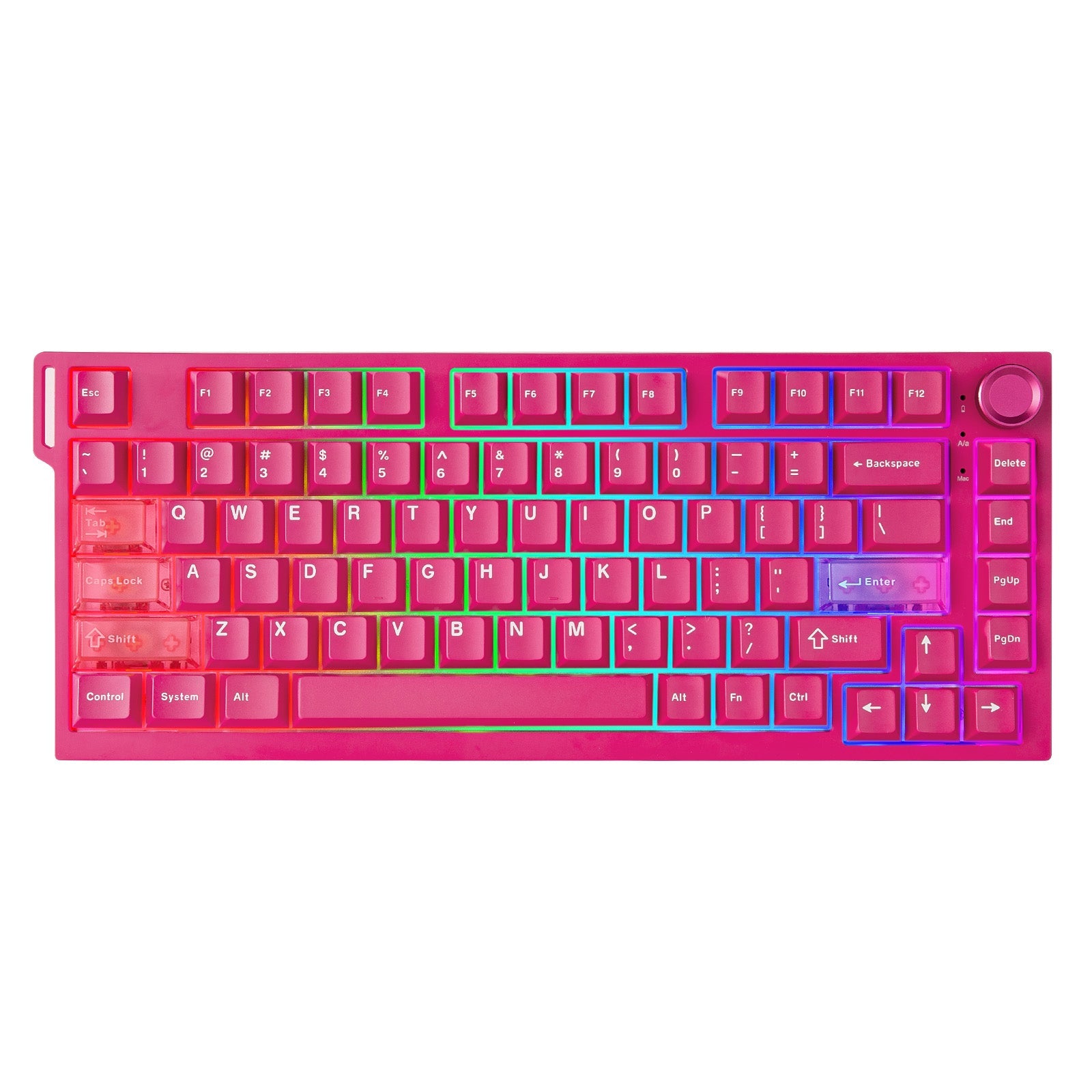 YUNZII RT75 PRO Dual-8K Rapid Trigger Wireless Gaming Magnetic Keyboard