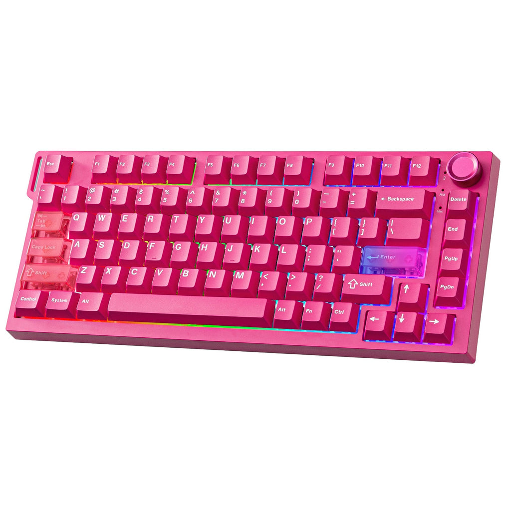 YUNZII RT75 PRO Dual-8K Rapid Trigger Wireless Gaming Magnetic Keyboard