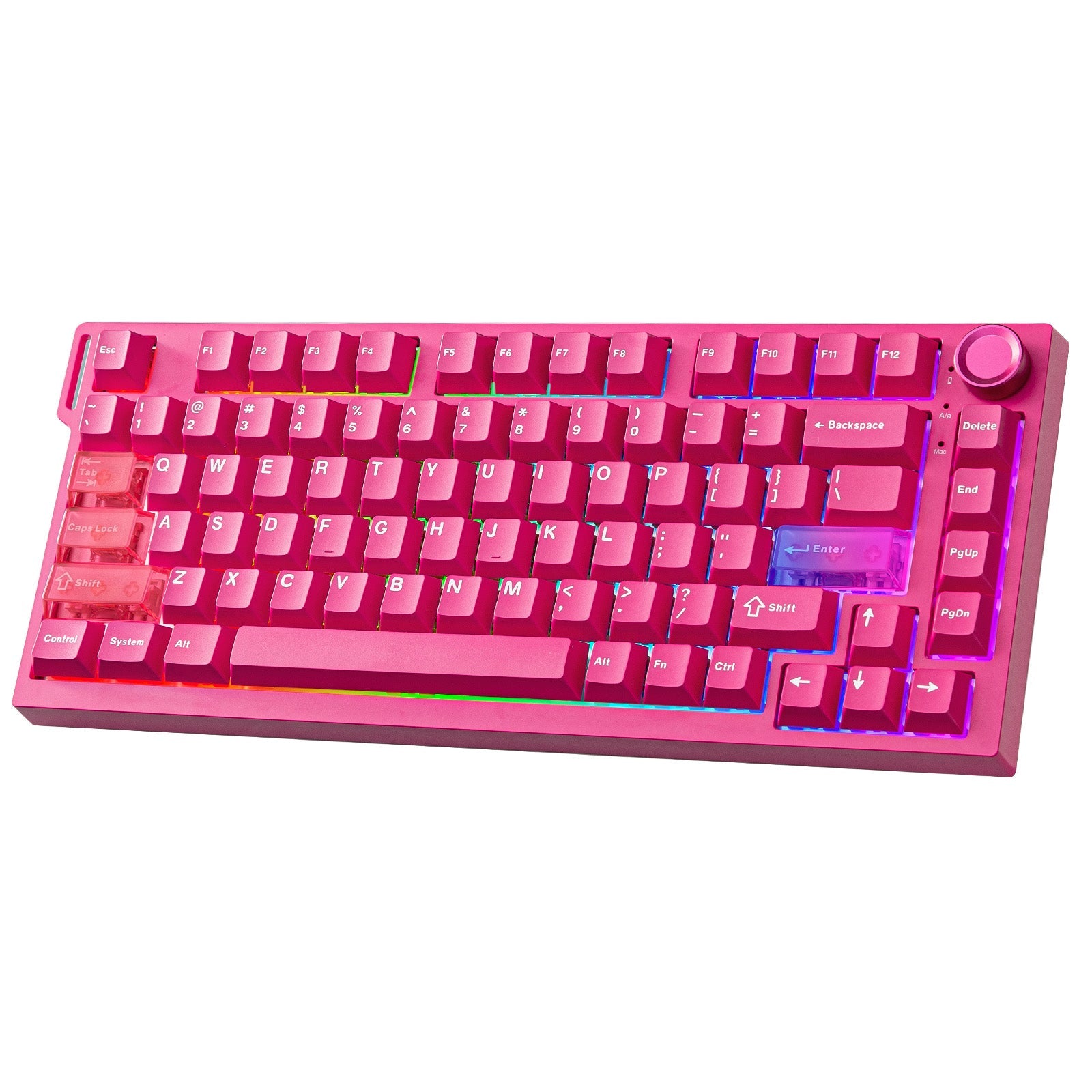 YUNZII RT75 PRO Dual-8K Rapid Trigger Wireless Gaming Magnetic Keyboard