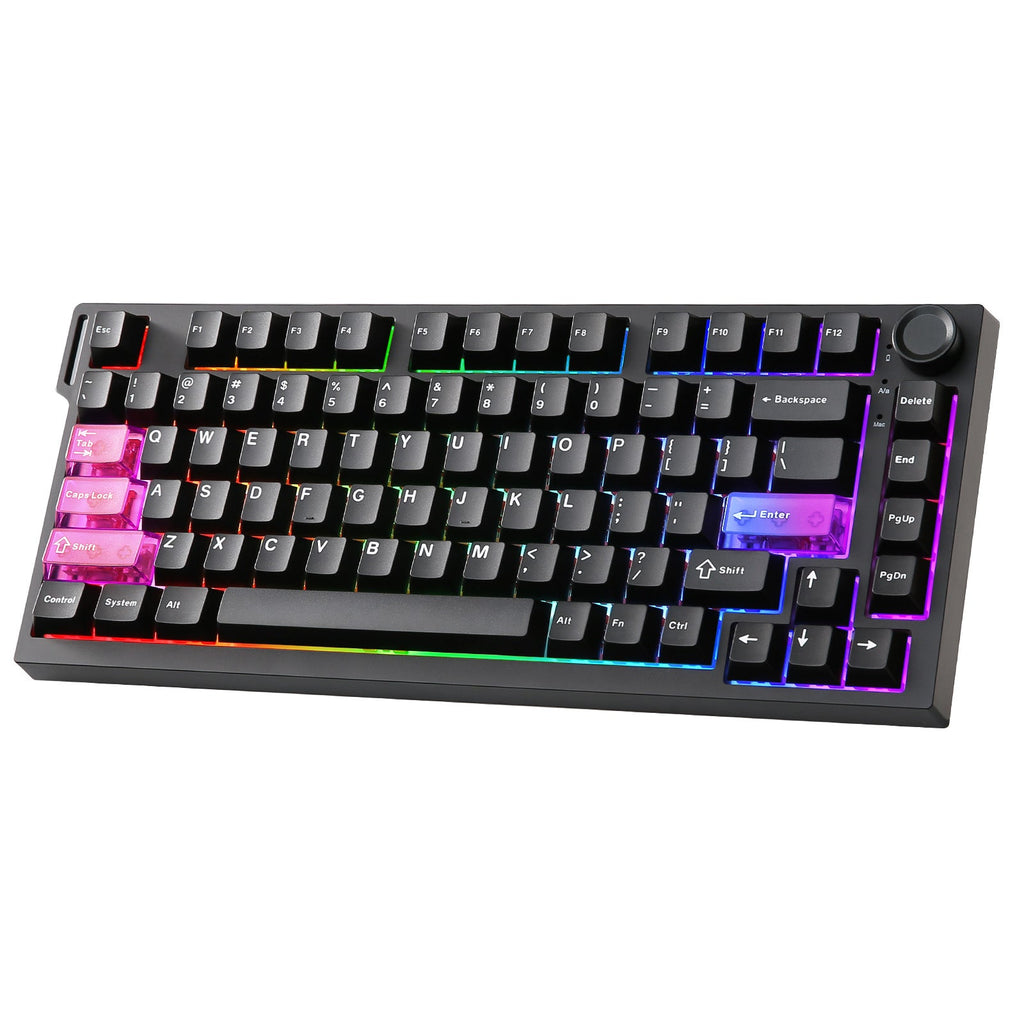 YUNZII RT75 PRO Dual-8K Rapid Trigger Wireless Gaming Magnetic Keyboard