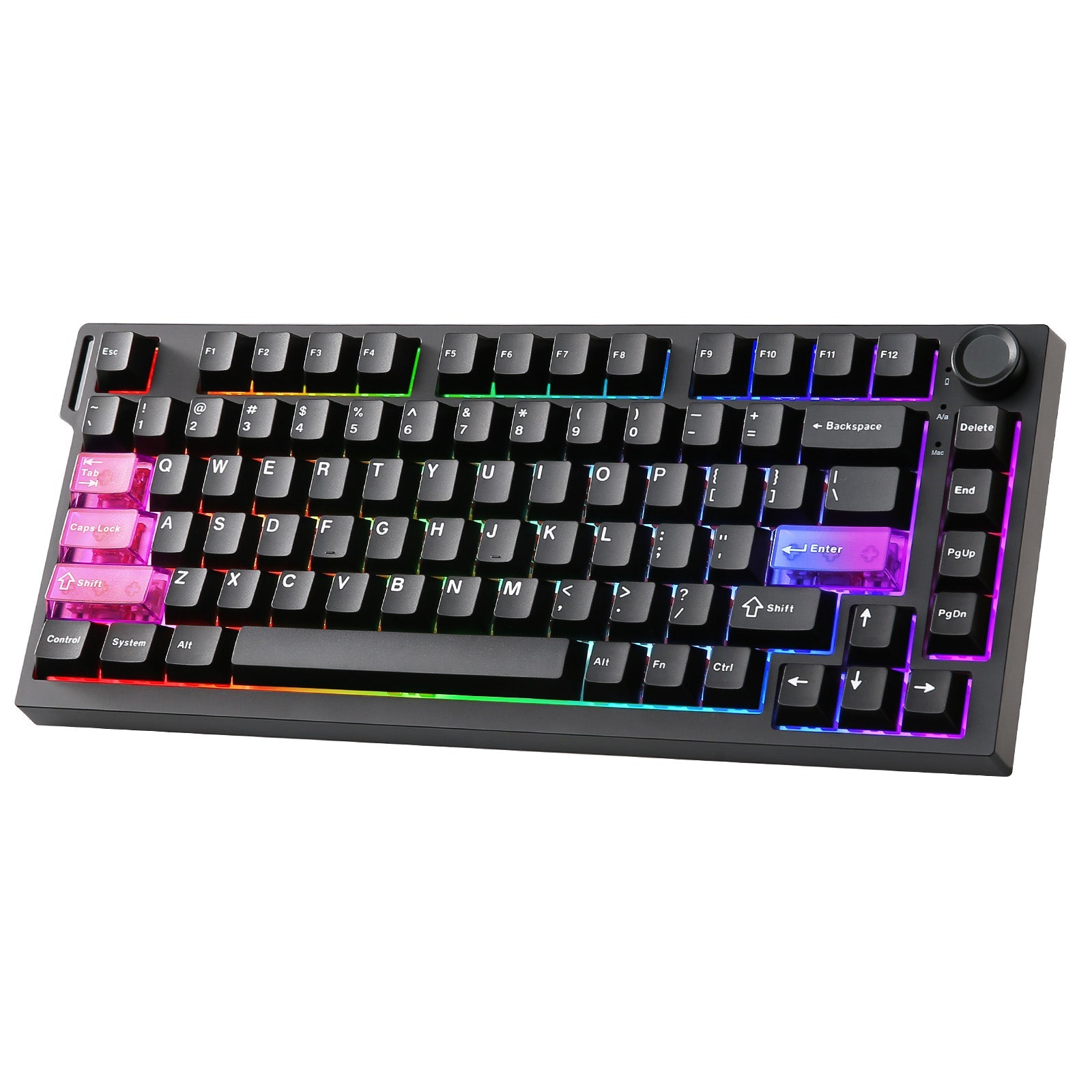 YUNZII RT75 PRO Dual-8K Rapid Trigger Wireless Gaming Magnetic Keyboard