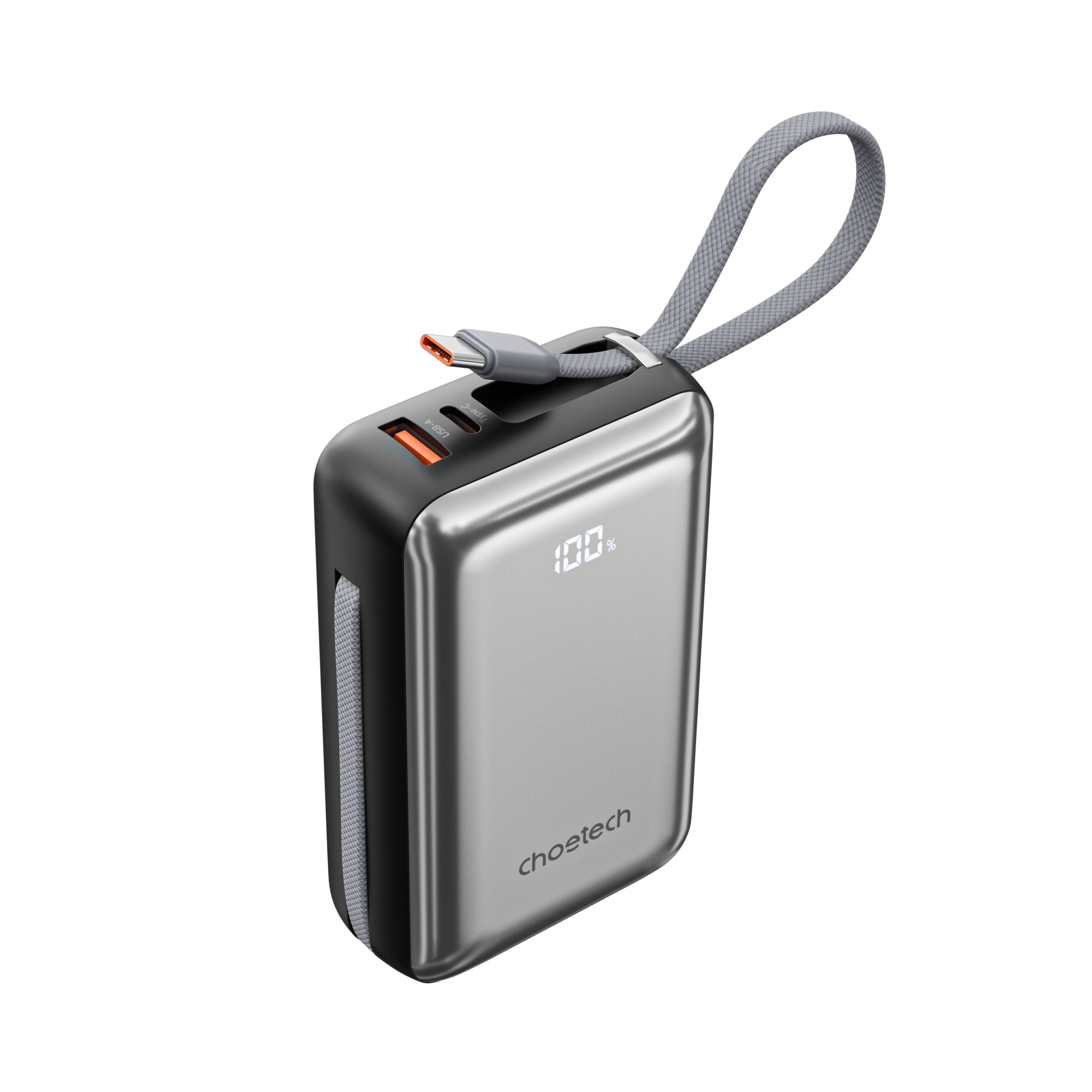 Choetech PowerLeap 20000mAh 45W Power Bank with USB-C and Lightning Cables