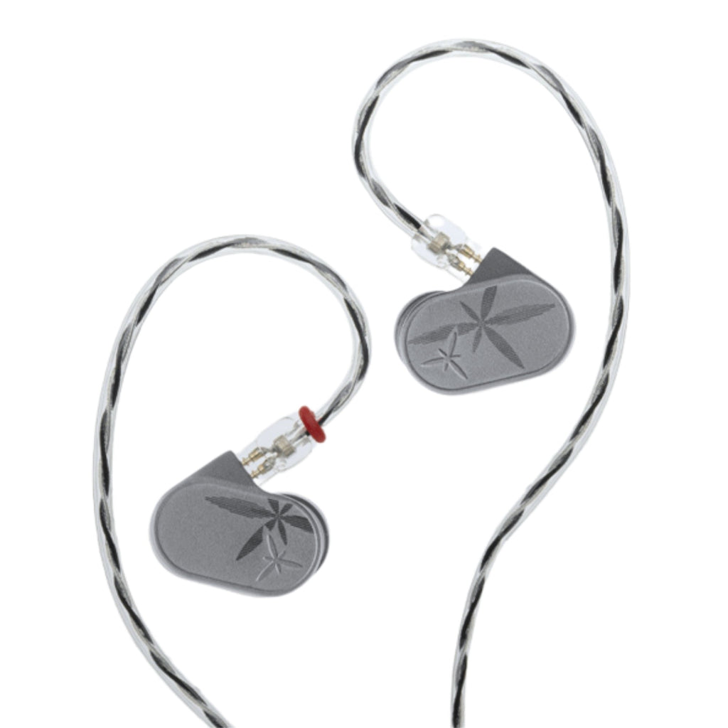 MOONDROP LAN II POP Dynamic Wired IEM In-Ear Monitor Headphones - Silver