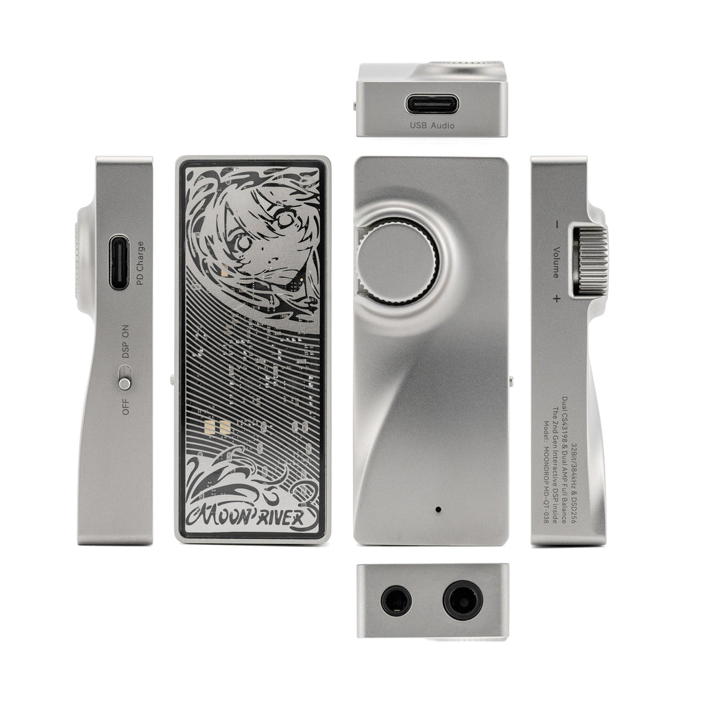 MOONDROP MOONRIVER 3 Dual CS43198 Portable USB DAC/AMP