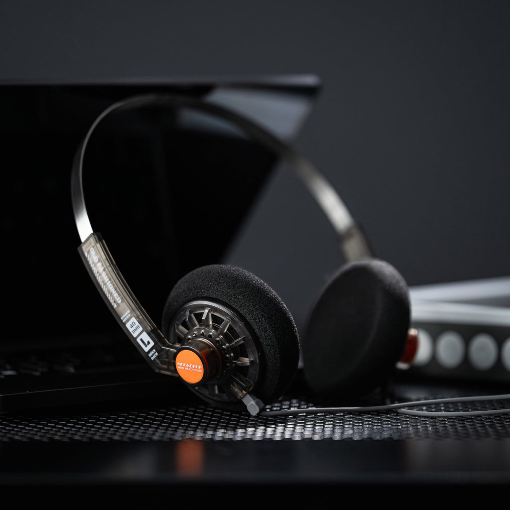 MOONDROP Old Fashioned 40mm Dynamic Driver Open-Back Wired On-ear Headphone
