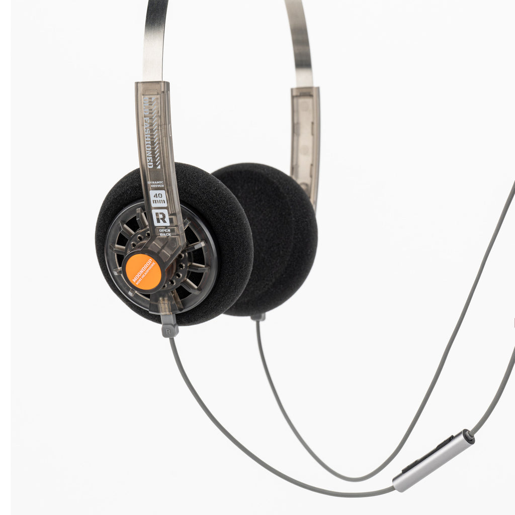 MOONDROP Old Fashioned 40mm Dynamic Driver Open-Back Wired On-ear Headphone