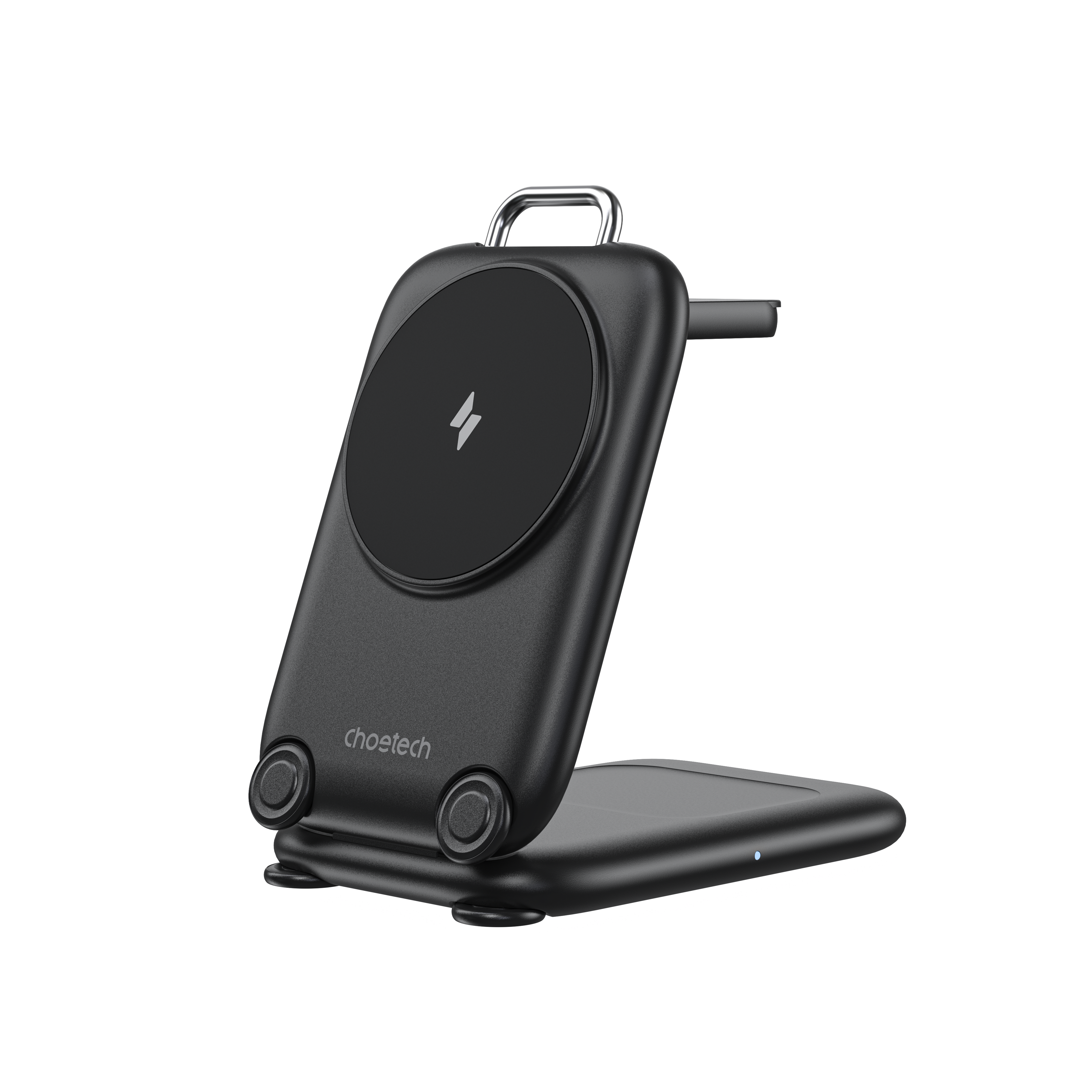 Choetech MagLeap 15W Qi2 Compatible Travel 3-in-1 Foldable Magnetic Wireless Charger