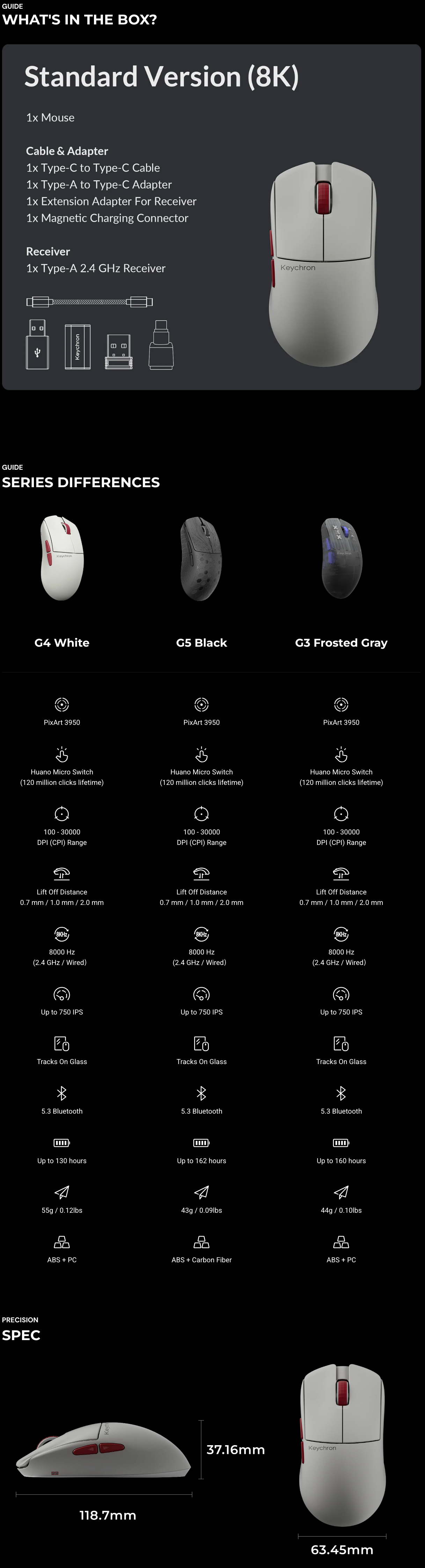 Keychron G4 Wireless Mouse