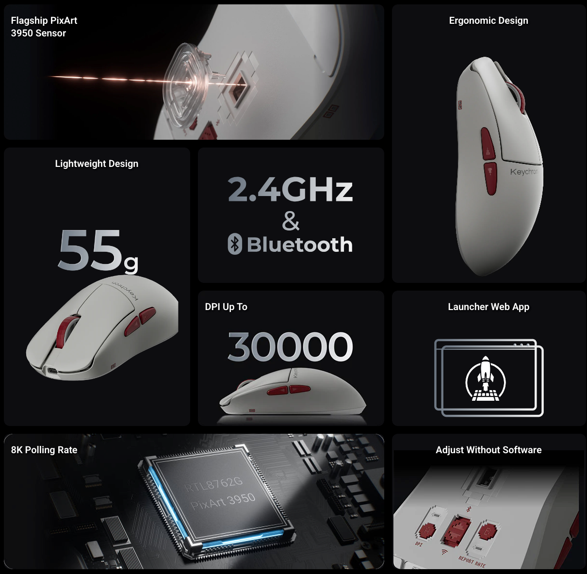 Keychron G4 Wireless Mouse