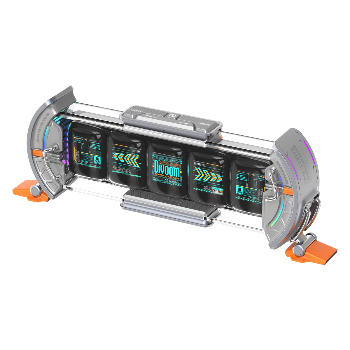 Divoom TimesGate II Pixel Art Info Display with 5 Smart LCD Screens
