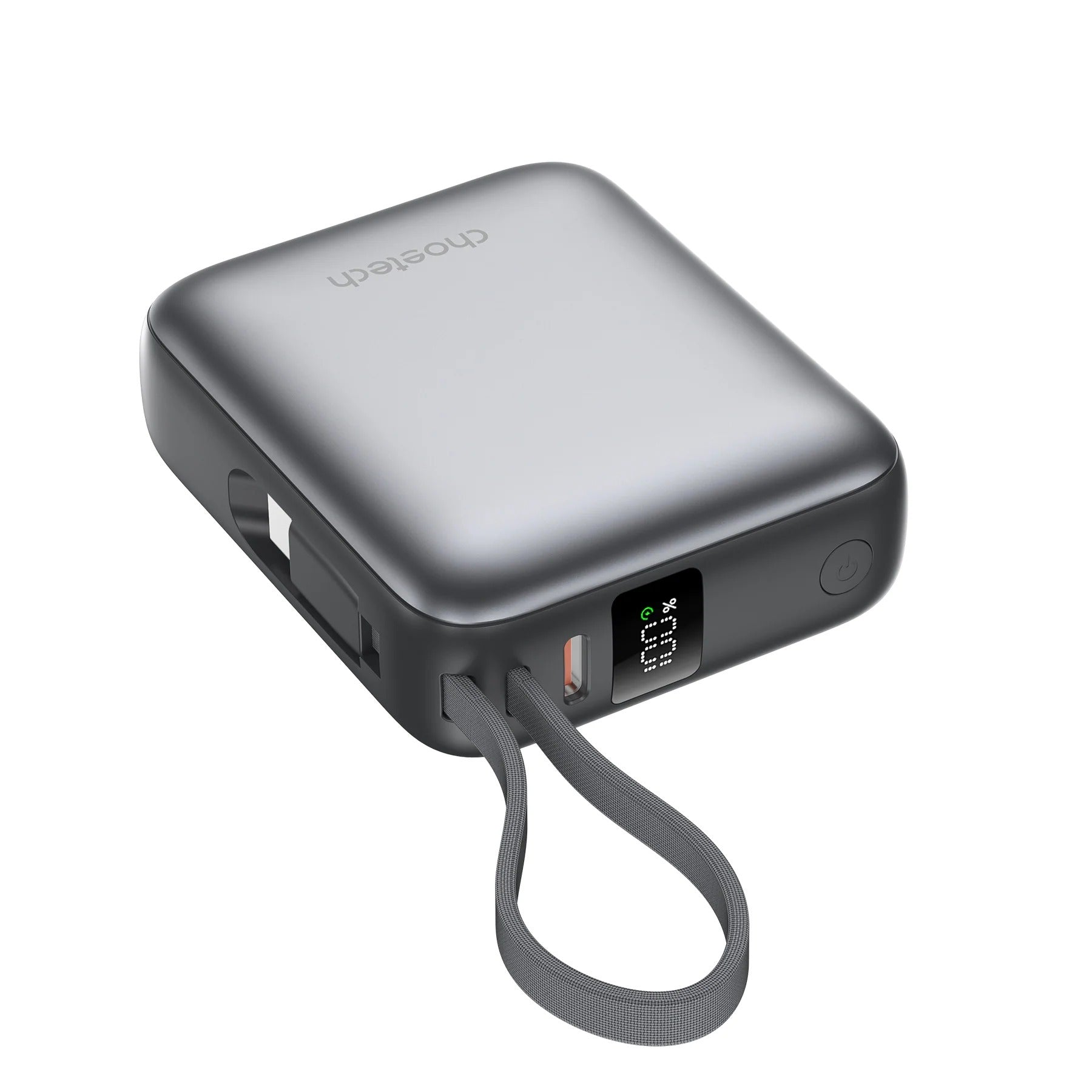Choetech PowerLeap 10000mAh 35W Built-in USB-C Cable Mini Power Bank