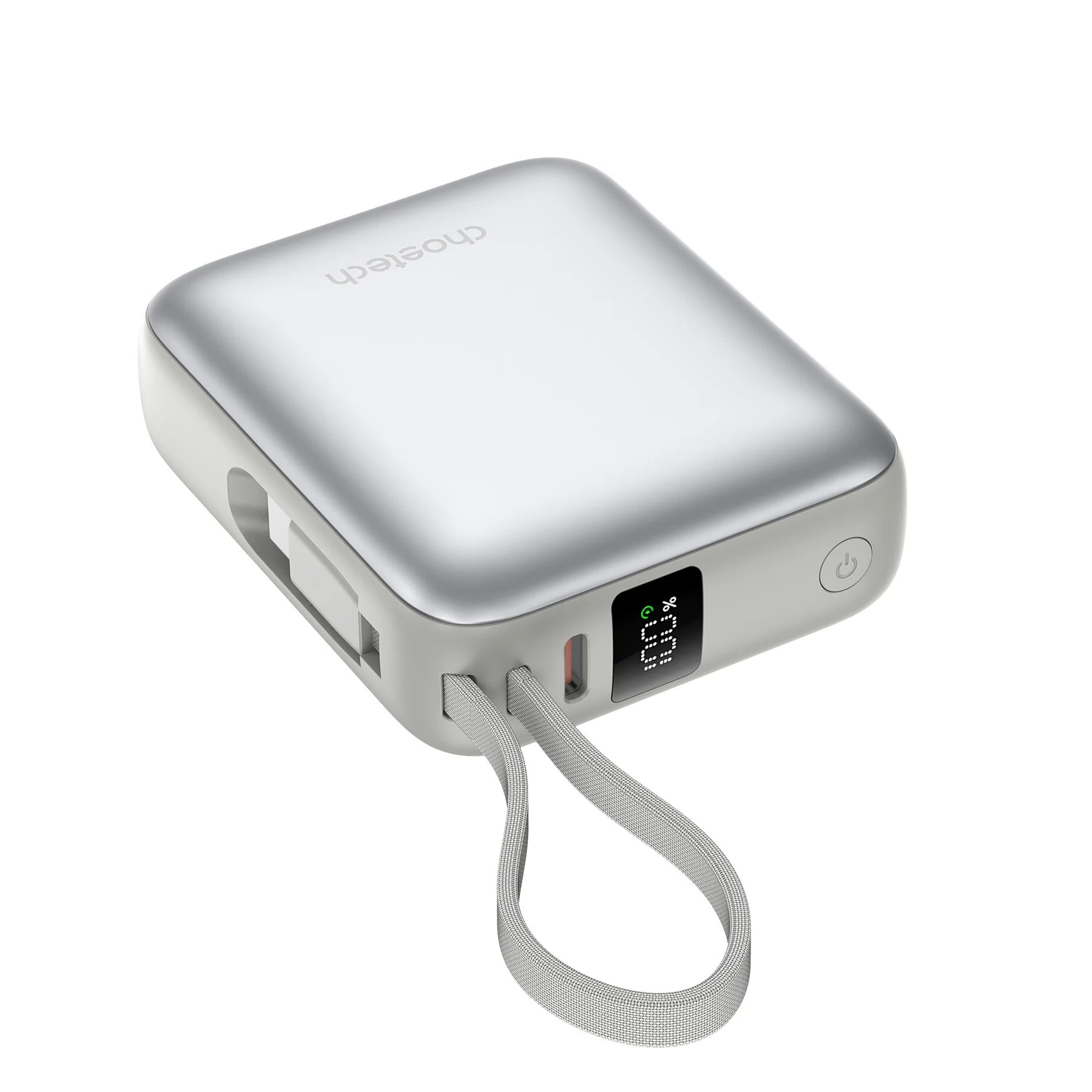Choetech PowerLeap 10000mAh 35W Built-in USB-C Cable Mini Power Bank