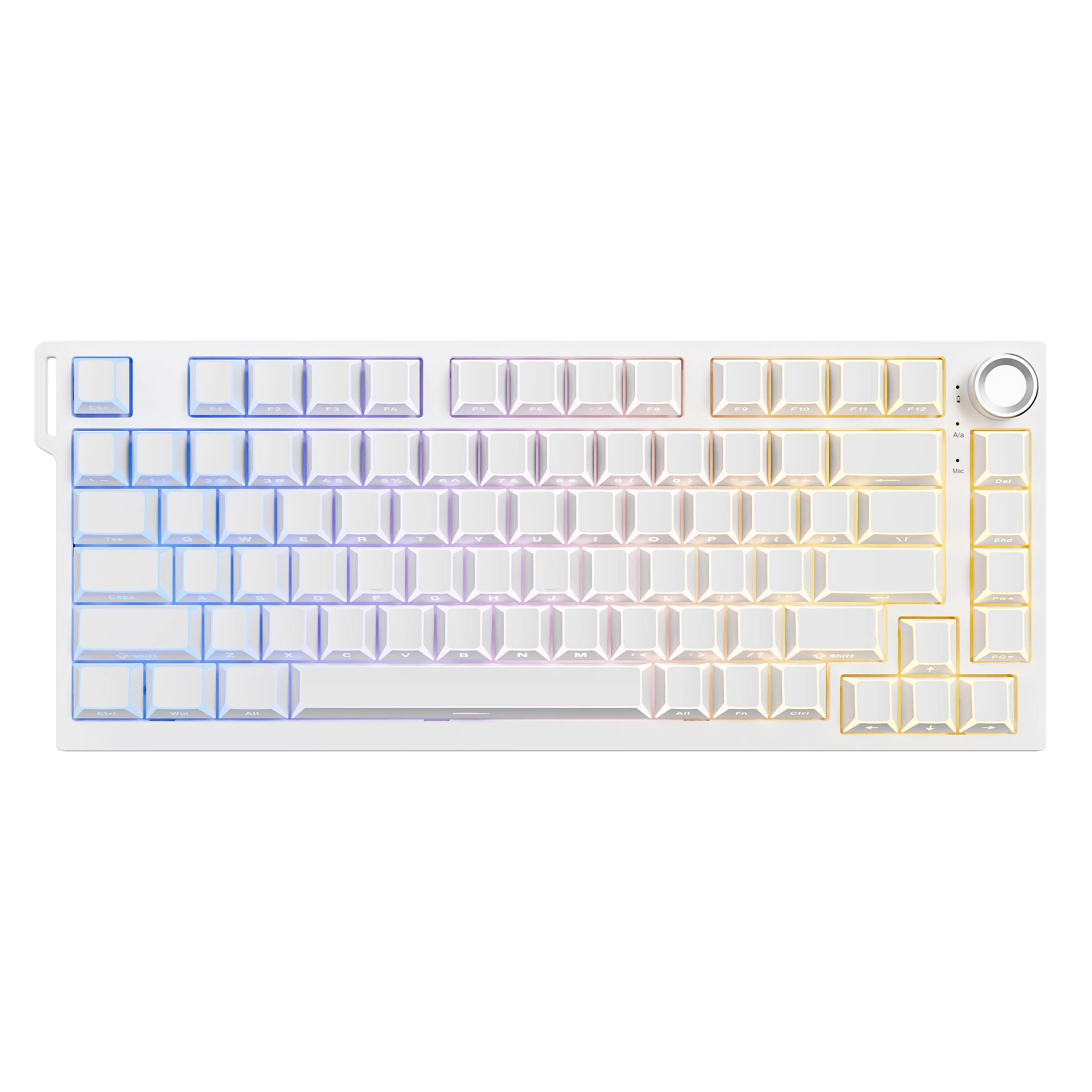 YUNZII RT75 PRO Dual-8K Rapid Trigger Wireless Gaming Magnetic Keyboard