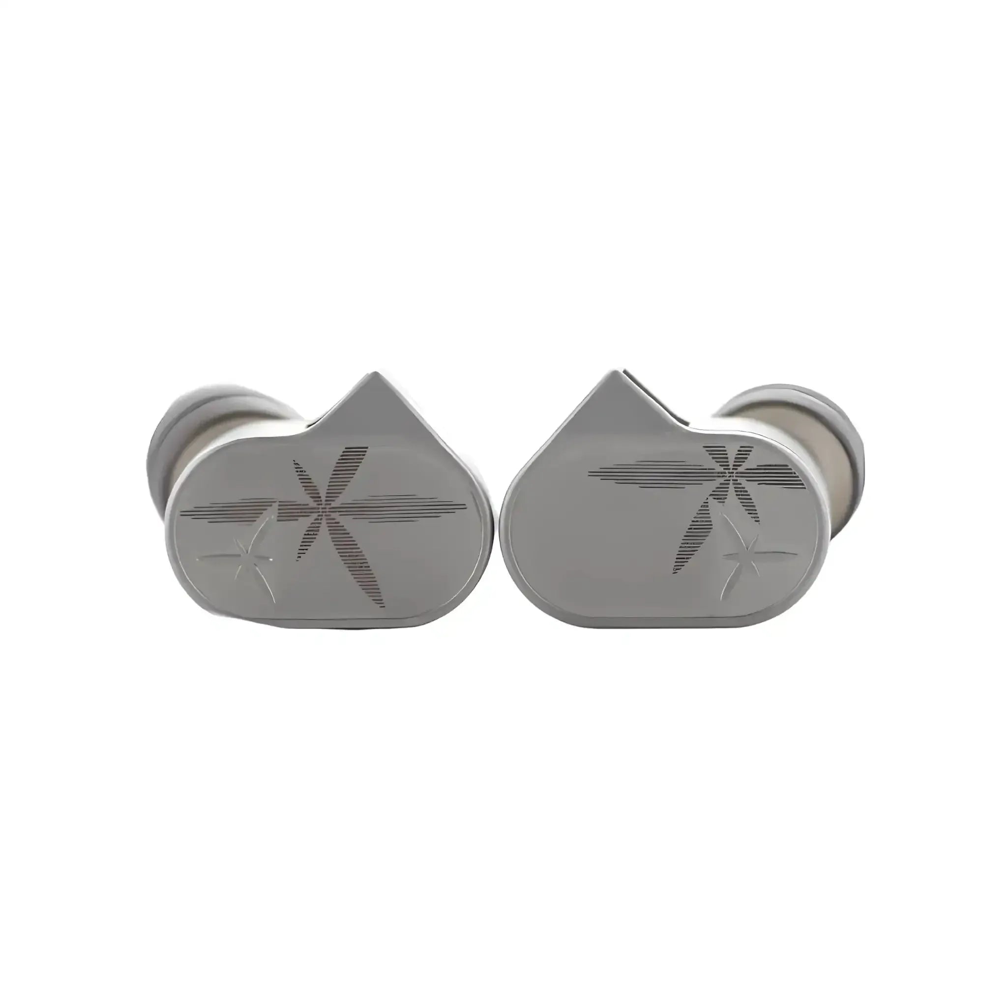 MOONDROP LAN II POP Dynamic Wired IEM In-Ear Monitor Headphones - Silver